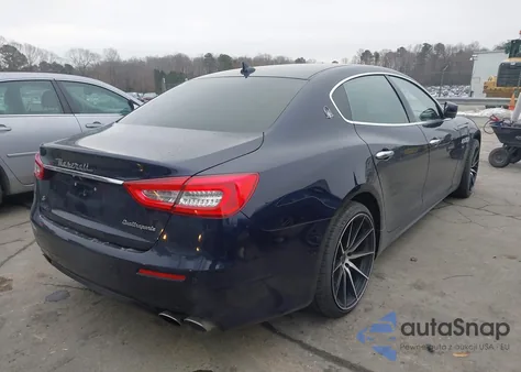 2017 Maserati Quattroporte S из США, поврежденный, VIN ZAM56RPA6H1211468